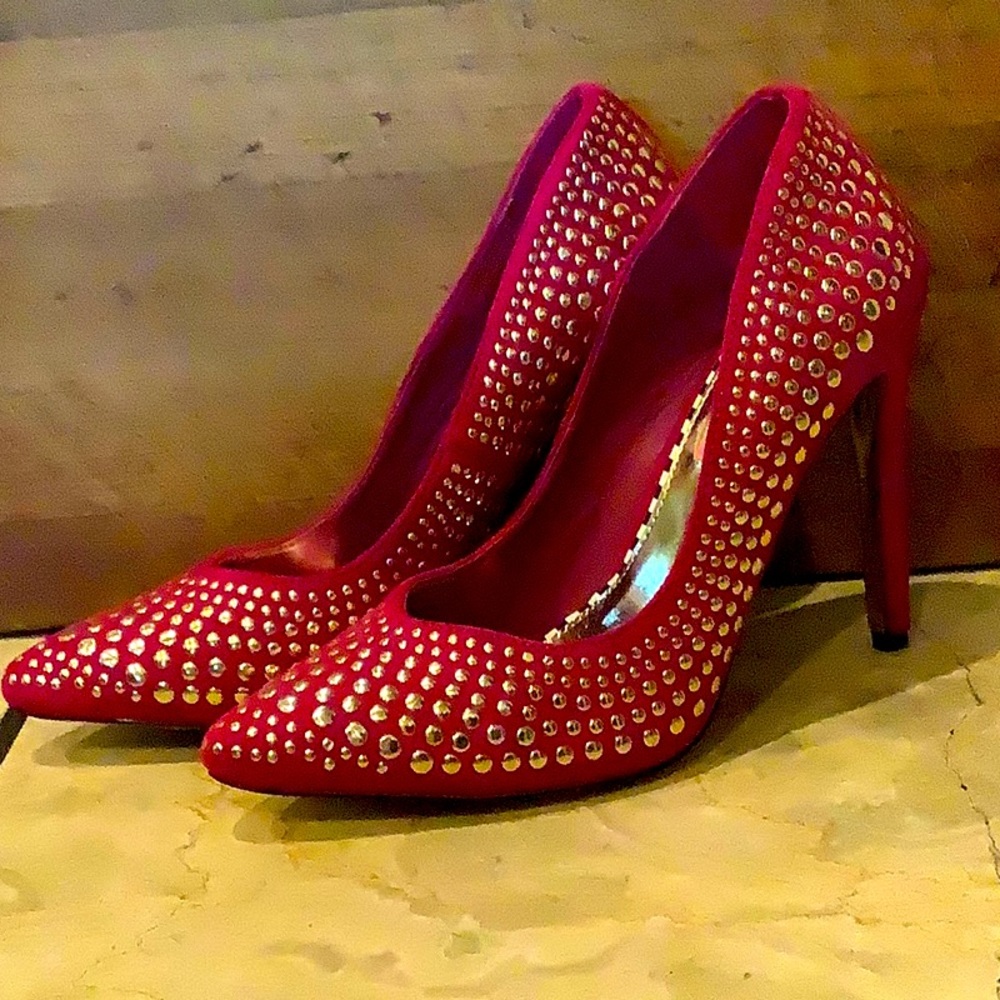 Betsey Johnson Hot Pink heels